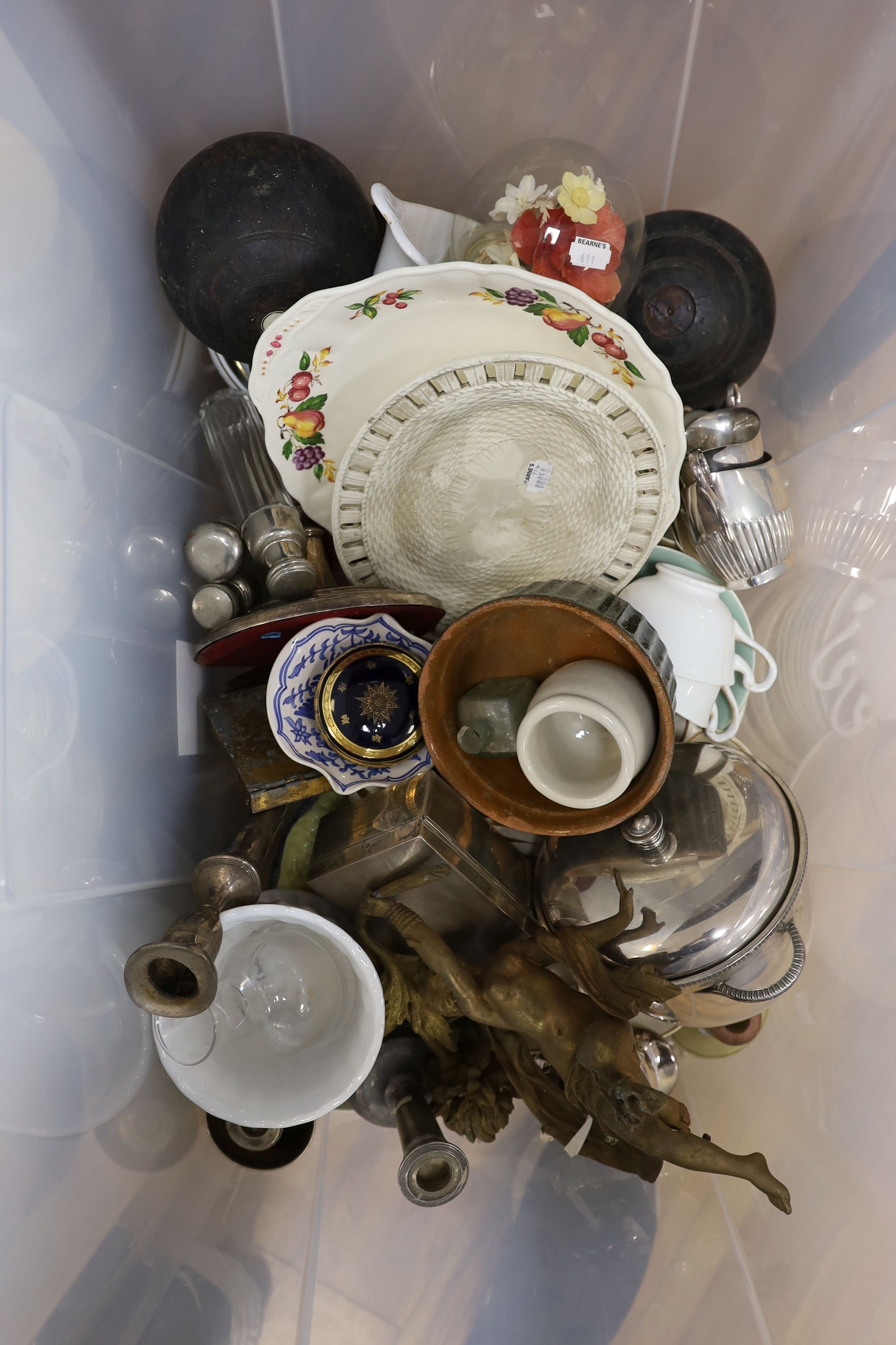 A large collection of miscellaneous ceramics, formerly from Agatha Christie’s home, Greenway House, Devon